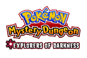 Pokemon Mystery Dungeon Explorers of Darkness title screen for Nintendo DS
